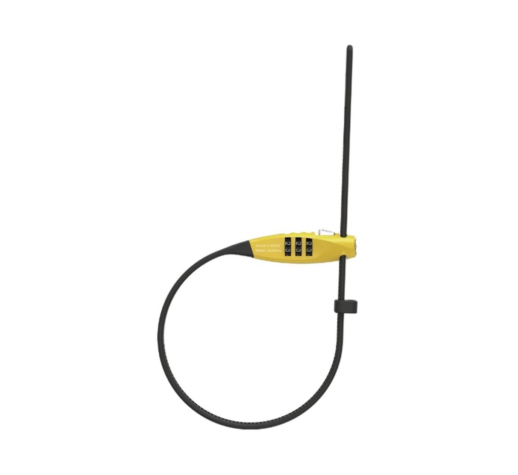 Abus Combiflex™ TravelGuard Yellow