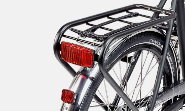 Bagagebærer Christiania Bikes med refleks - sort