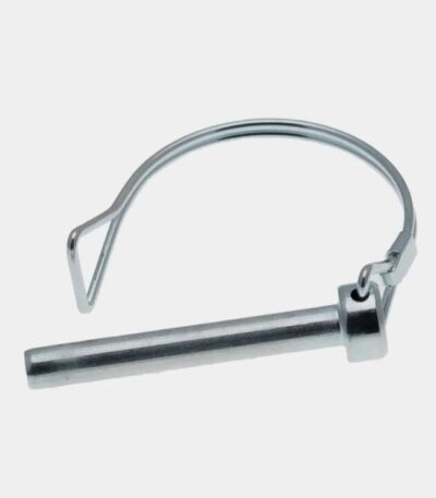 Fjedersplit til kobling af trailer - sølvfarvet