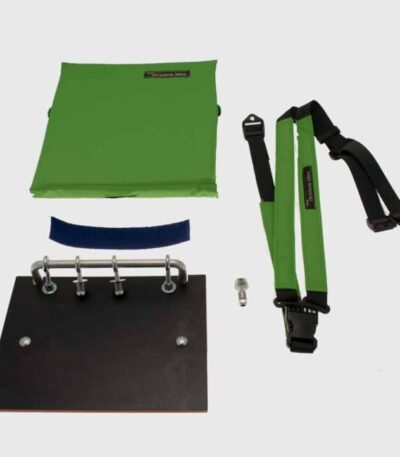 Klapsæde med Y-sele forskellige modeller grøn