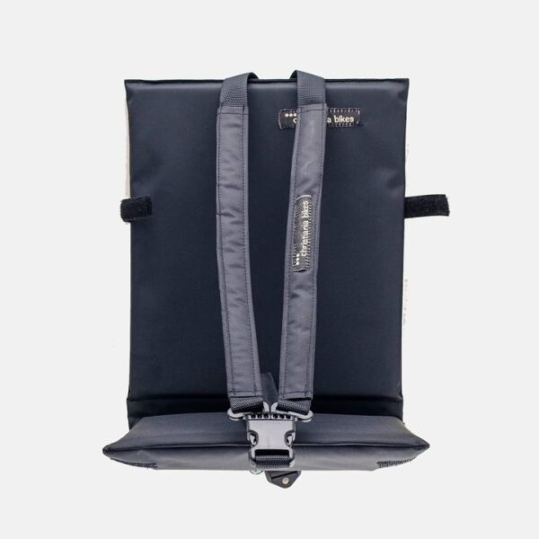 Klapsæde med Y-sele forskellige modeller sort