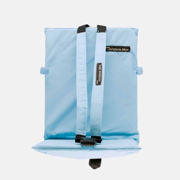 Klapsæde med Y-sele forskellige modeller blå