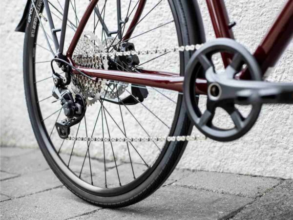 Trek FX 3 Disc Equipped 1X10g Viper Red To Cobra Blood Fade