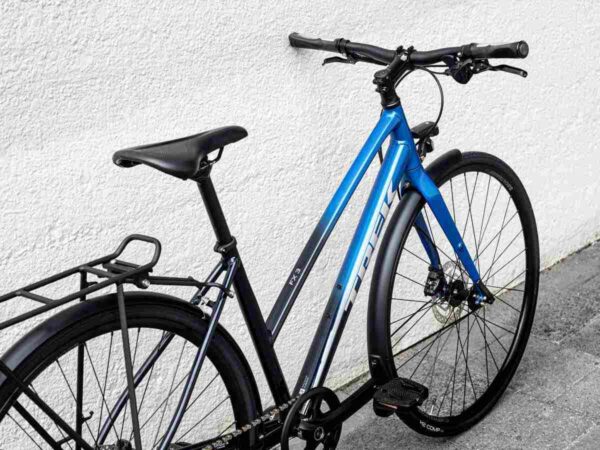 Trek FX 3 Disc Equipped Stagger 1X10g Alpine Blue To Deep Dark Blue Fade