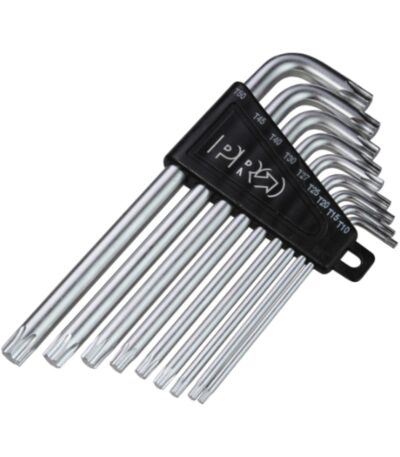 Pro - Torxnøglesæt T10-T50 - Værktøj - Sort