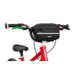 woom - AMIKO - cykeltaske til børn - sort med logo