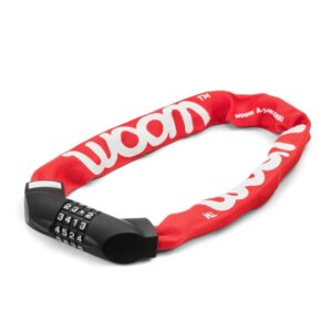 woom - LOKKI kode-kædelås rød