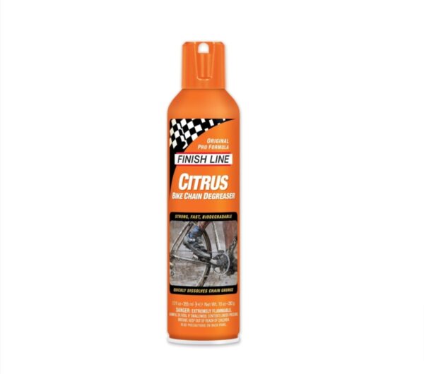 Finish Line - Degreaser Citrus - 355ml - Aerosol - Orange