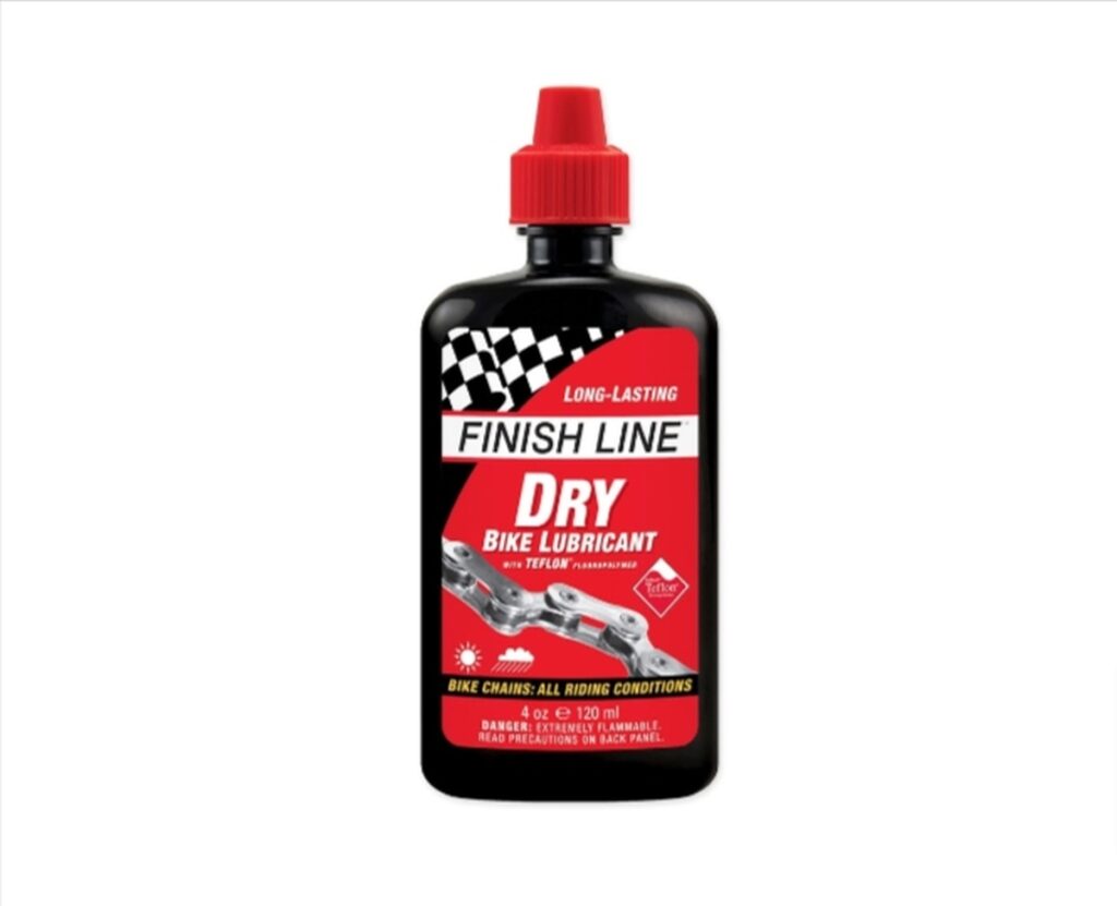 Finish Line - Dry Lube (Teflon plus) - 120ml - Flaske - Rød