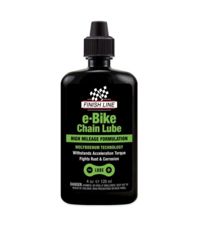 Finish Line - E-Bike Chain Lube - 120ml - Flaske - Sort