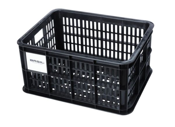 Basil - Crate - Medium - Bag - Kasse - Grøn/Sort