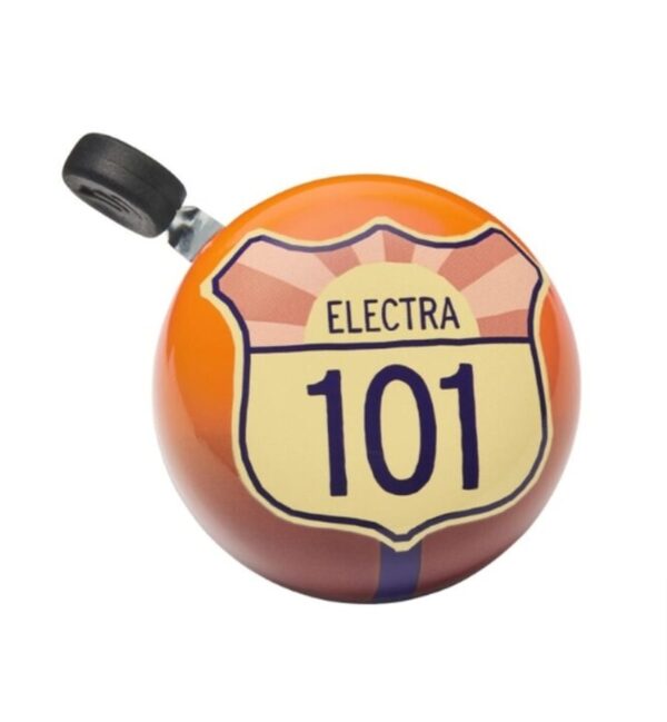 Electra - 101 - Small Ding Dong - Bike Bell - Dark Orange