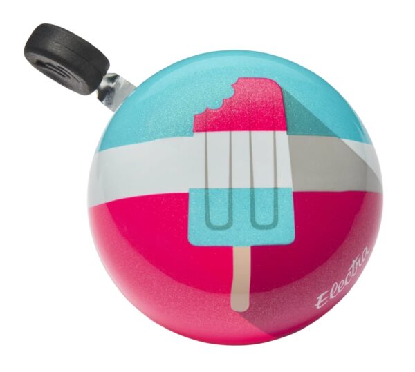 Electra - Pop Art - Small Ding Dong - Bike Bell - AzureRaspberry Metallic