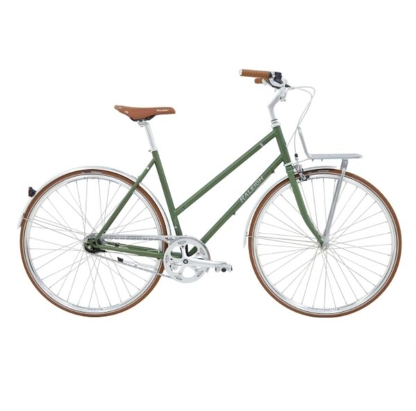 Raleigh - Yate Cargo - Dame - Nexus 7 - Mat grøn