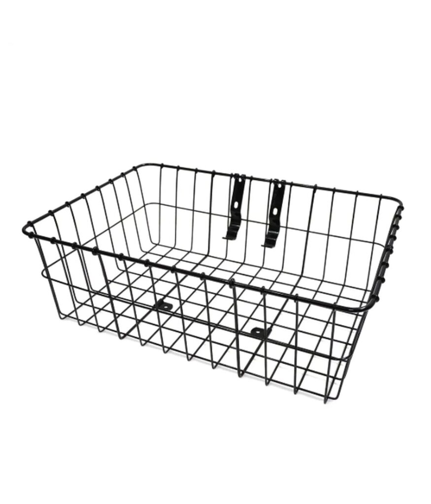 Wald - 1392 - Kurv - Flad - Stor - Sort