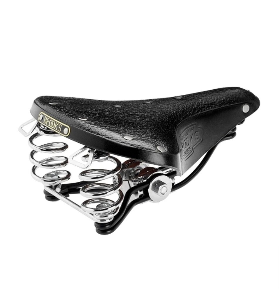 Brooks - B66S - Touring - Damesadel - Læder - Sort