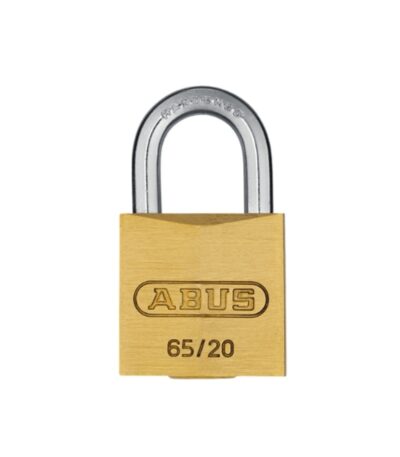 Abus - Hængelås - Inkl. 2 nøgler - 65/20 - Messing