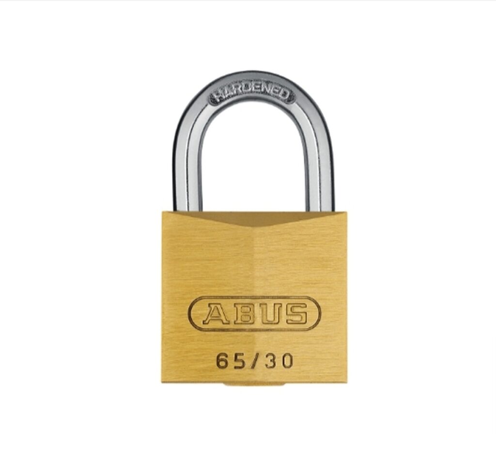 Abus - Hængelås - Inkl. 2 nøgler - 65/30 - Messing