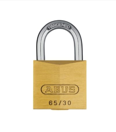 Abus - Hængelås - Inkl. 2 nøgler - 65/30 - Messing