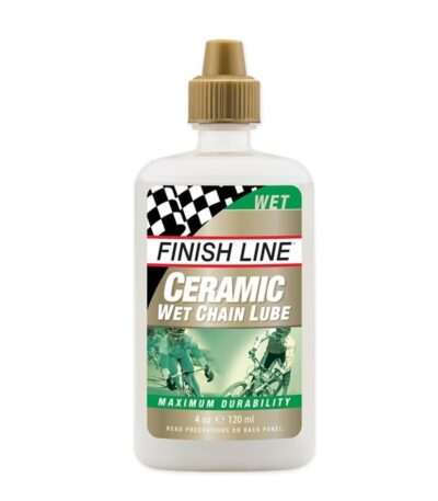 Finish Line - Ceramic Wet Lube - Vandfast cykelolie - 120ml - Hvid