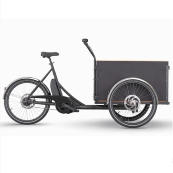 Christiania EL-Bike – MidDrive i5 – Straight – Udstyrspakke – Sort