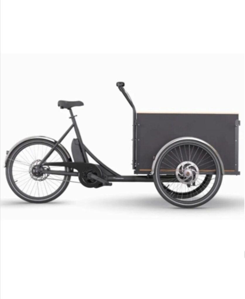 Christiania EL-Bike – MidDrive i5 – Straight – Udstyrspakke – Sort