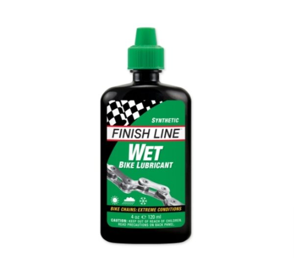 Finish Line – Wet Lube (Cross country) – 120ml – Flaske - Grøn