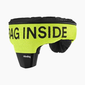 Hövding - "Signatur Airbag Inside" - Polyester - Lys neongul