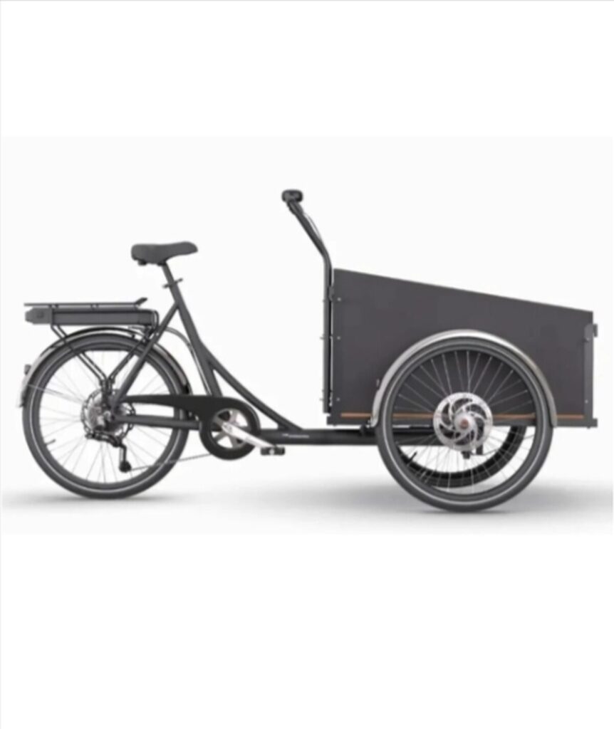 Christiania Bikes – RearDrive – SRAM x4 1×8 – Dør i front - Sort