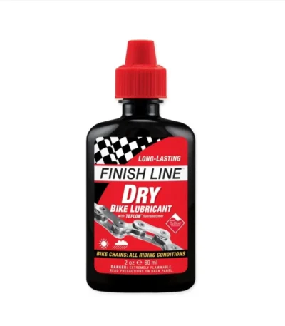 Finish Line – Dry Lube (Teflon plus) – 60ml – Flaske – Rød