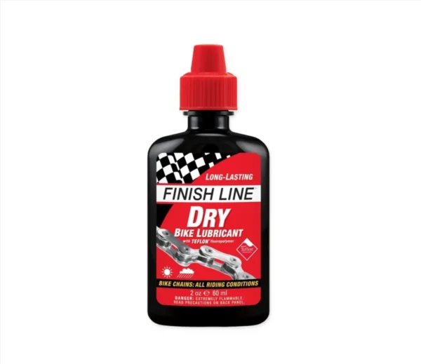 Finish Line – Dry Lube (Teflon plus) – 60ml – Flaske – Rød