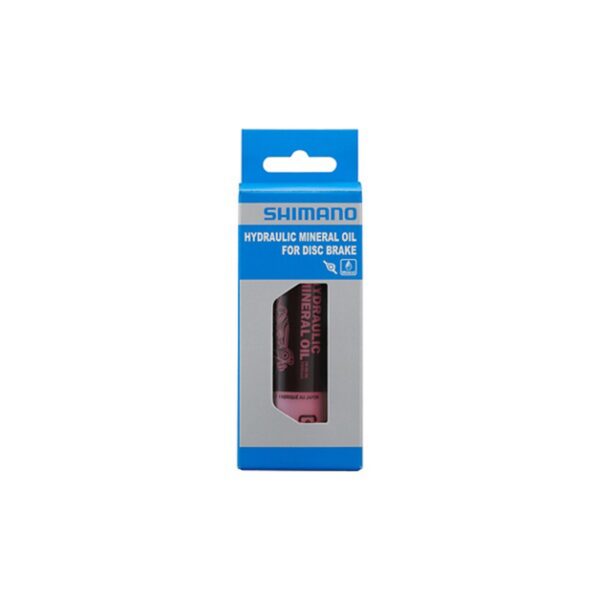 Shimano - Mineralsk olie - Hydrauliske bremser - 100ml - Rød