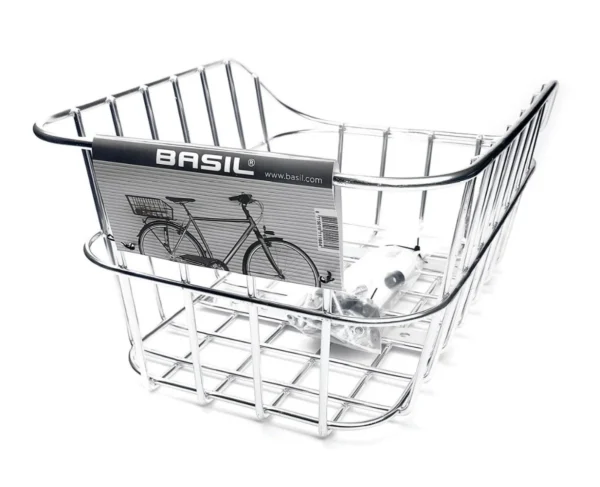 Basil – Cento Alu – Bagkurv – Fix – Sølv