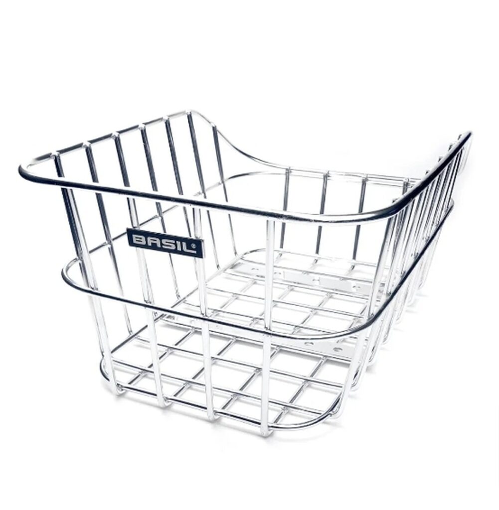 Basil – Cento Alu – Bagkurv – Fix – Sølv