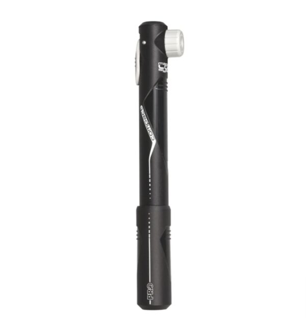 PRO – Minipumpe – Kompakt – Presta/Schrader – Sort