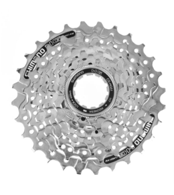 Shimano – Kassette – CS-HG51 – 8 Speed – Stålgrå