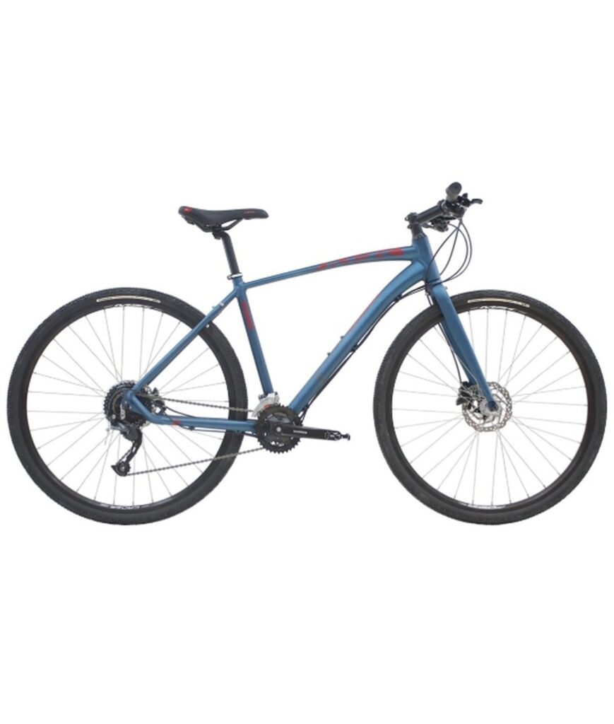 MBK – Airborn Cross – Altus 2×9 – H – Mat blå