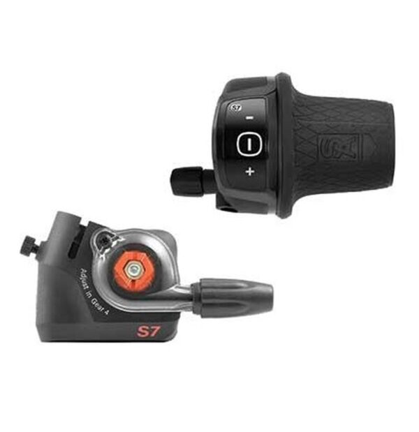 Sturmey Archer - Skiftegreb - SRAM S7 - Sort