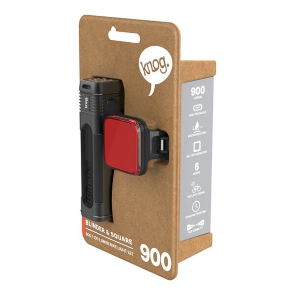 Knog - Blinder sæt 900 og 100 - Sort