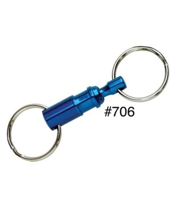Lucky Line – Nøglering – Quick Release – Alu – Assorterede farver