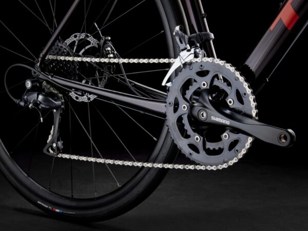 Trek - Domane AL 2 Gen 4 - Claris 16 - Crimson to Dark Carmine Fade