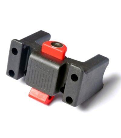 Klickfix – Styradapter – M/lås – Kurv – Sort/Rød