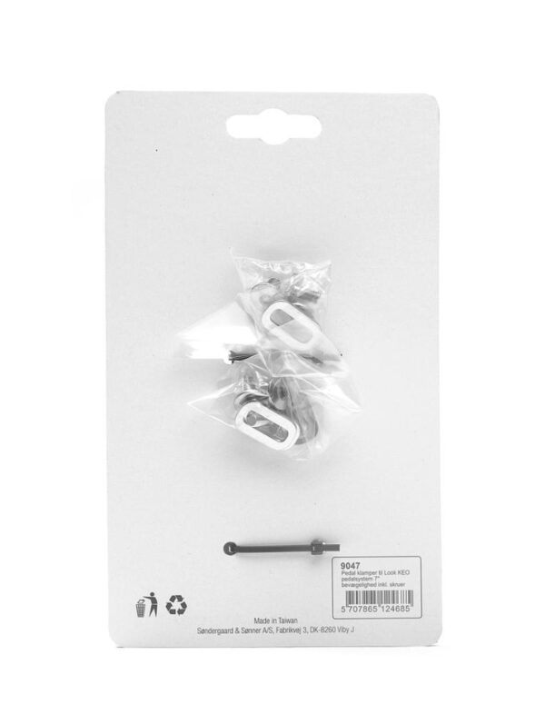 Bikepartner – BP Look Keo – Pedalklampe – 7° – Rød