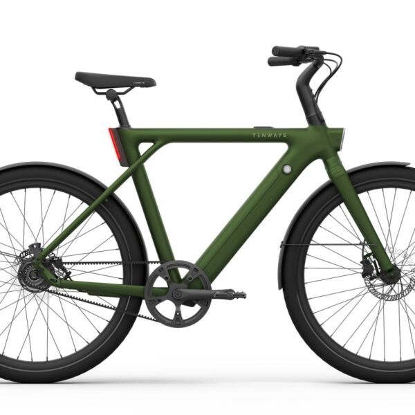 Tenways – CGO009 – Singlespeed - Remtræk – L - Olive Green