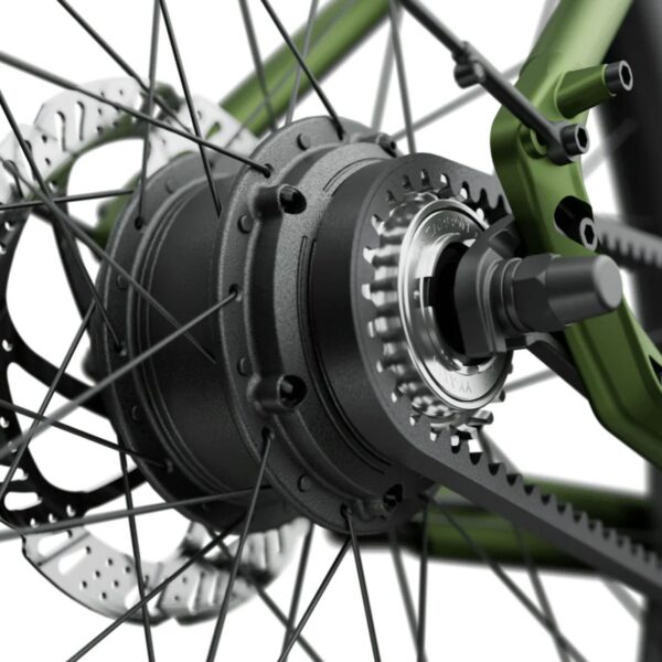 Tenways – CGO009 – Singlespeed - Remtræk – L - Olive Green