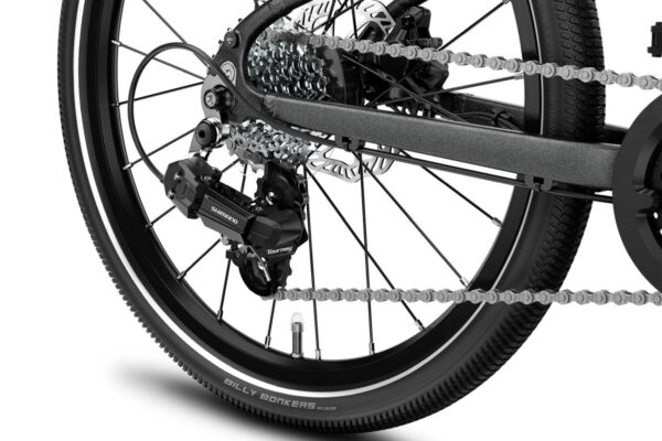 woom - Explore 4 - Shimano 7 - 20" - magnetic blue