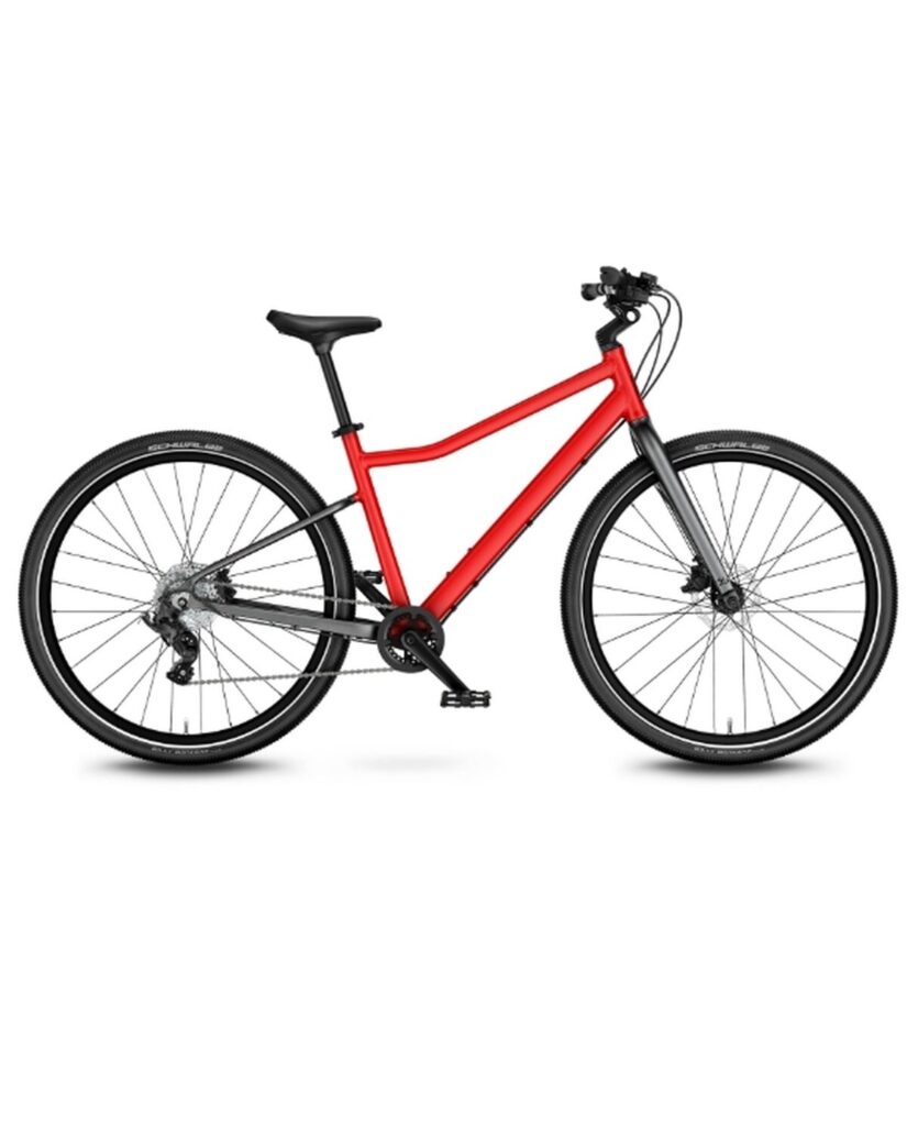 woom - Explore 6 - microSHIFT 8 - 26" - woom red