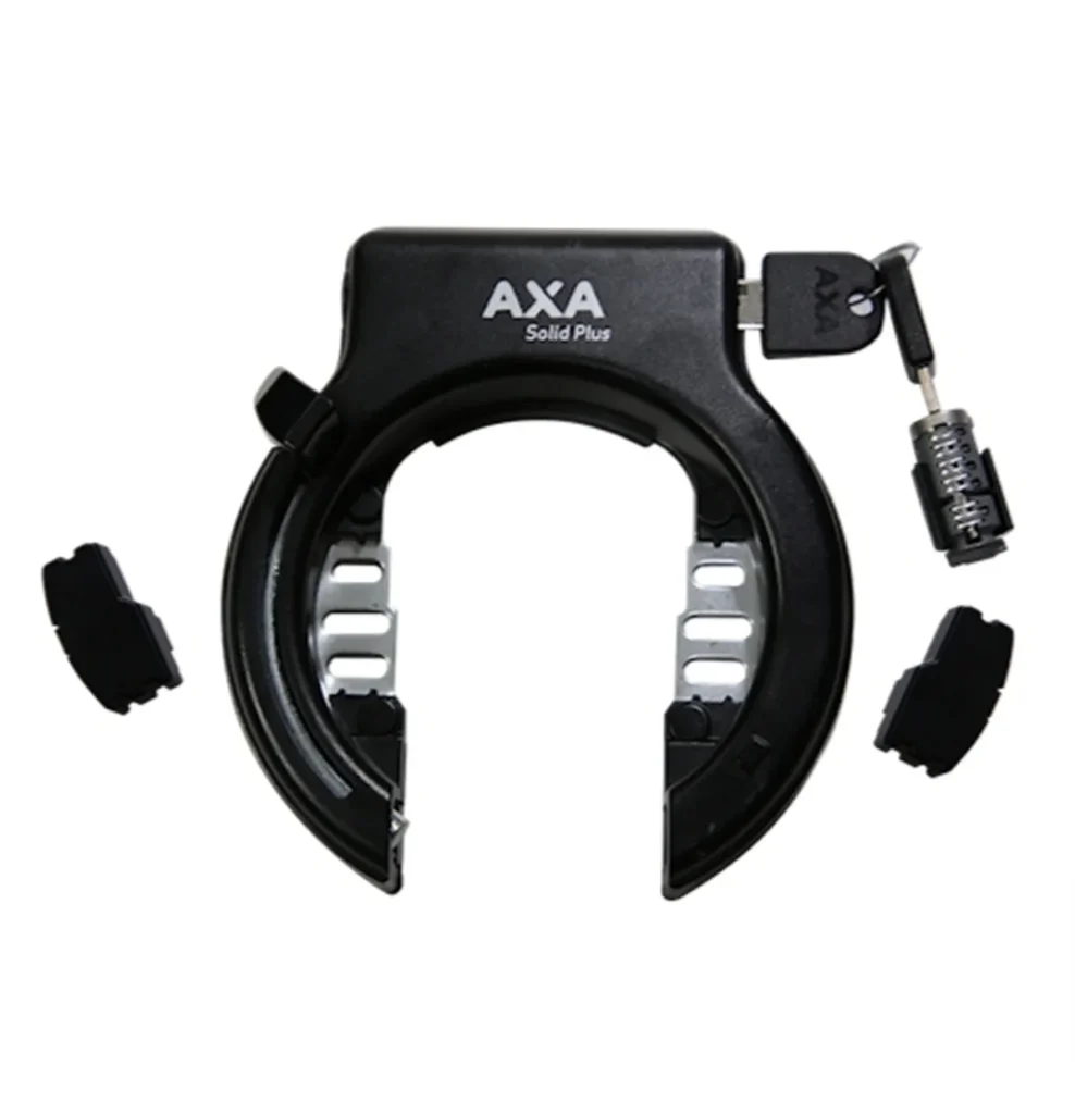AXA – Solid Plus – Ringlås – One-key system – Sort