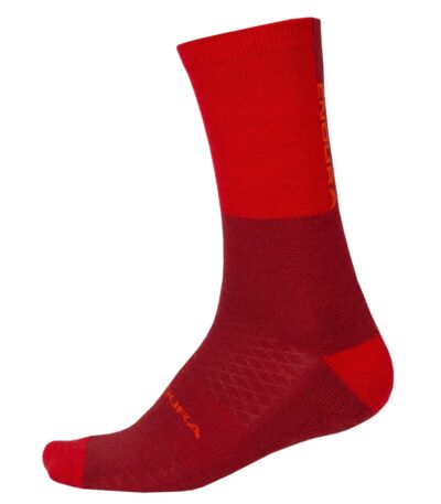 Endura - BaaBaa - Merino - Winter Sock - Rust Red