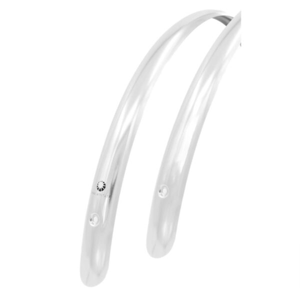 Bike Attitude – Skærmsæt – 28″ – Poleret sølv